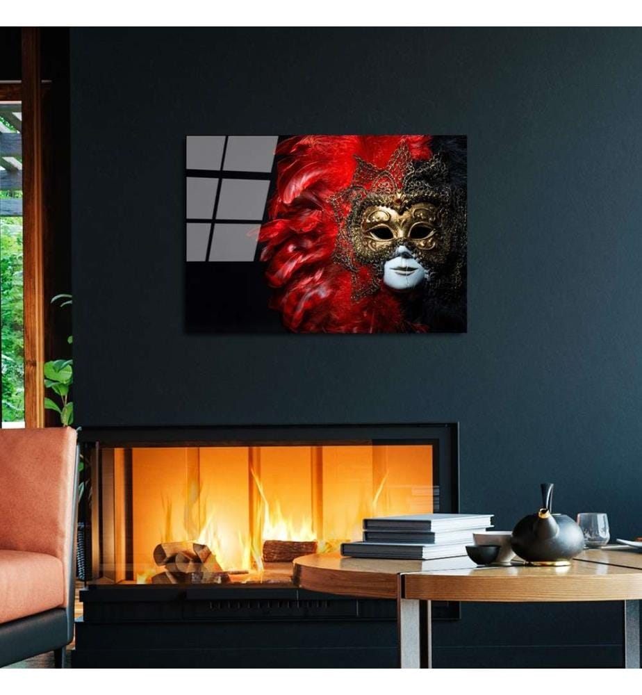 Pittura decorativa in vetro temperato, Multicolore, 100% vetro temperato