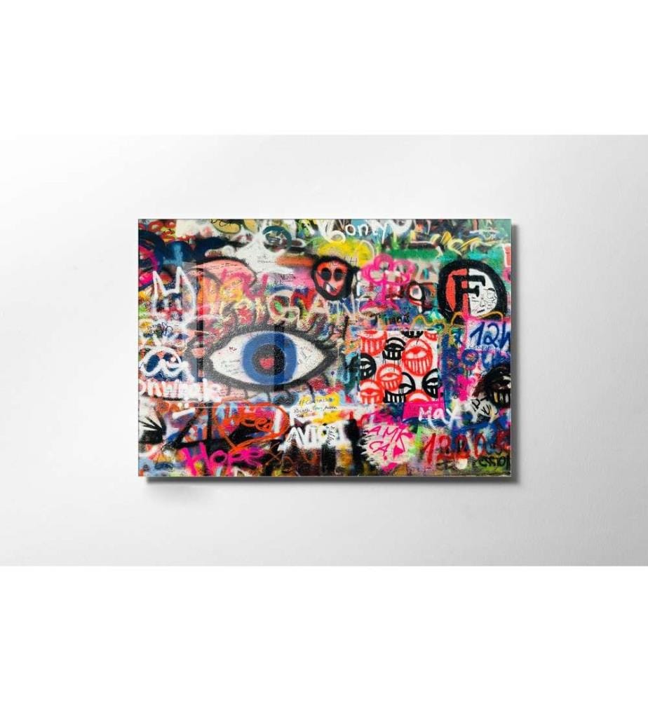 Pittura decorativa in vetro temperato, Multicolore, 100% vetro temperato