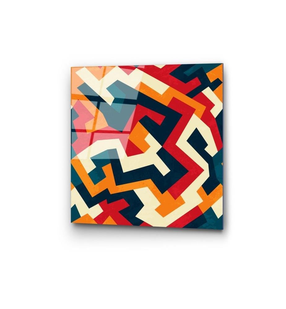 Pittura decorativa in vetro temperato, Multicolore, 100% vetro temperato