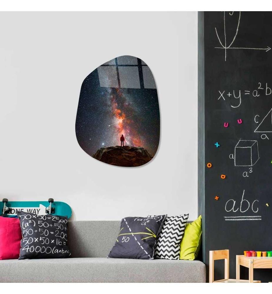 Pittura decorativa in vetro temperato, Multicolore, 100% vetro temperato
