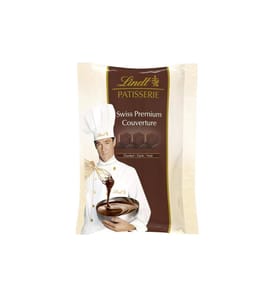 LINDT - Schokolade Patisserie Dunkel Swiss Premium Couverture 500 g