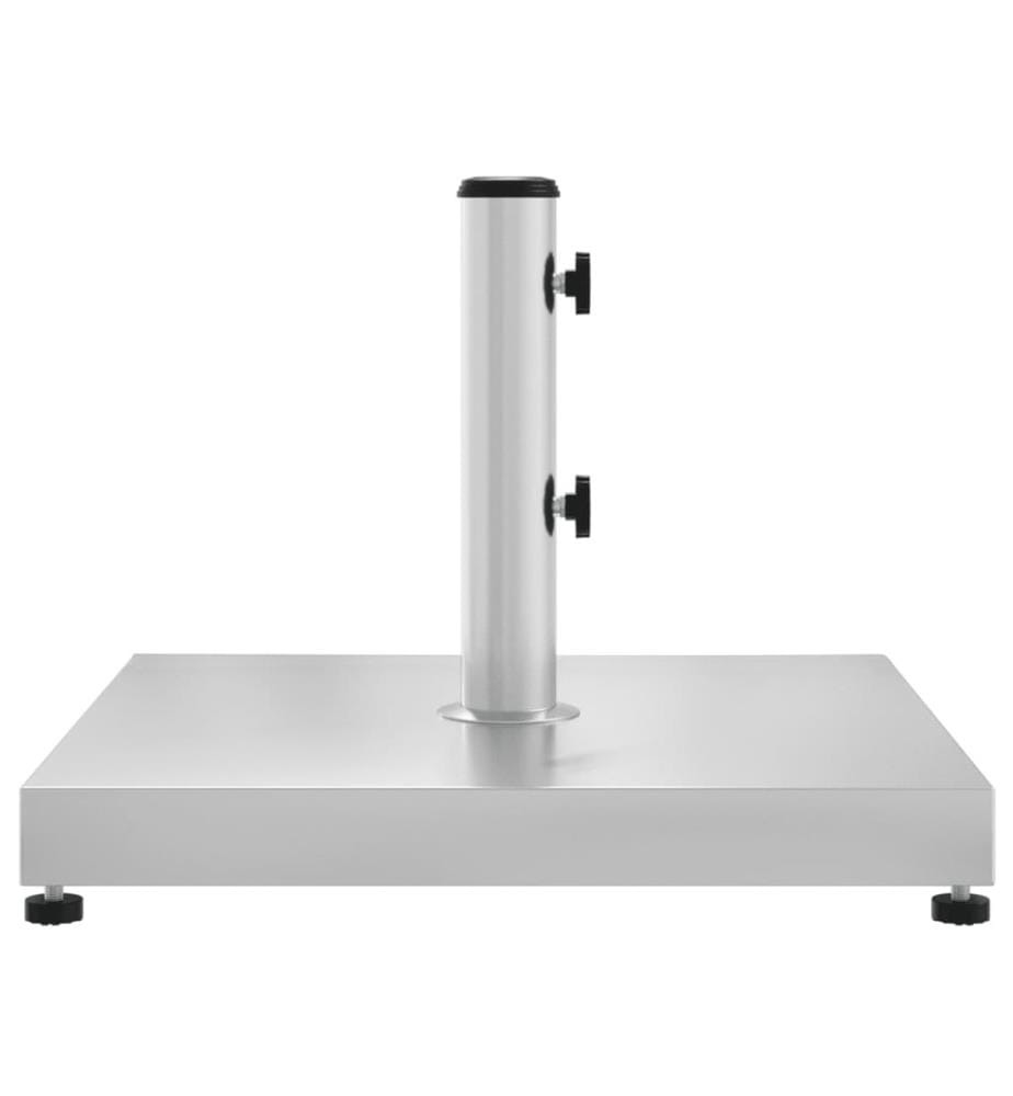 Base de parasol pour mâts Ø32/38/48 mm 28 kg carré