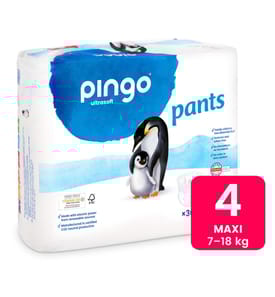 1 Paquet de 30 Culotte d'Apprentissage Taille 4, 7-18 kg - La Couche Suisse Climatiquement Neutre 
