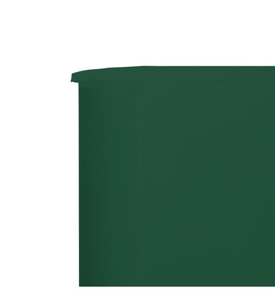 5-teiliges Windschutzgewebe 600 x 120 cm Grün