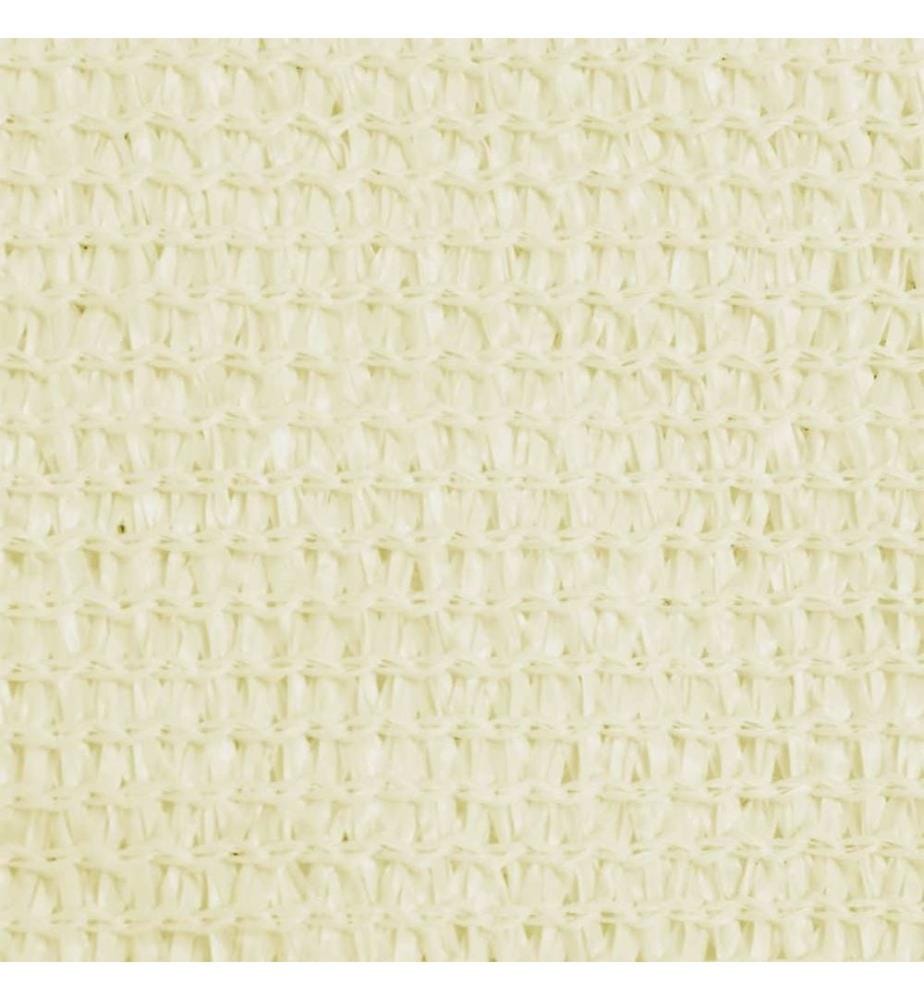 Voile d'ombrage 160 g/m² Crème 4x7 m PEHD