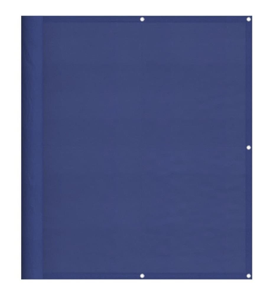 Balkon-Sichtschutz Blau 120x1000 cm 100 % Polyester-Oxford