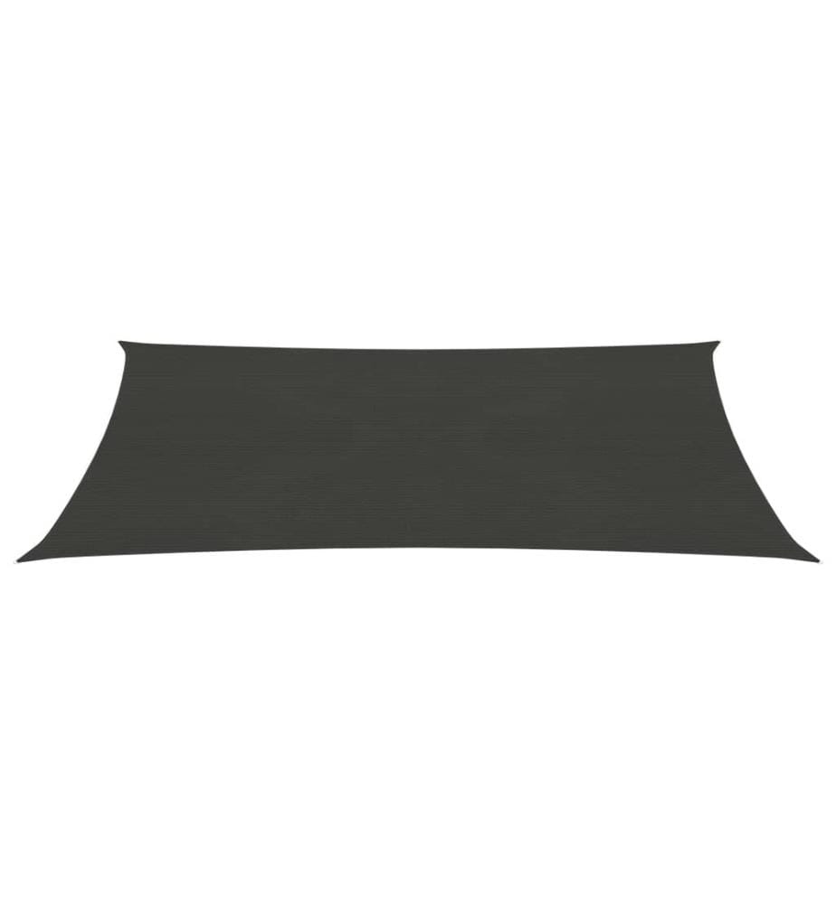 Sonnensegel 160 g/m² Anthrazit 2,5x5 m HDPE