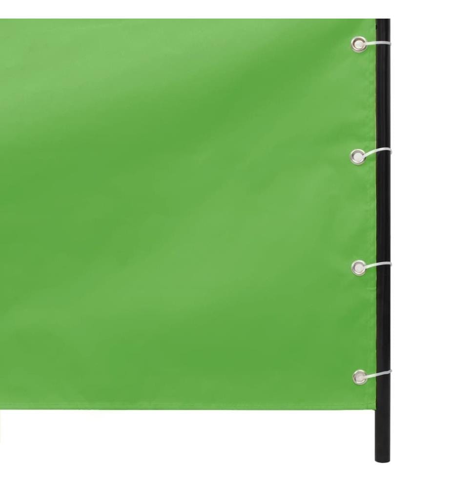 Balkon-Sichtschutz Hellgrün 80x240 cm Oxford-Gewebe