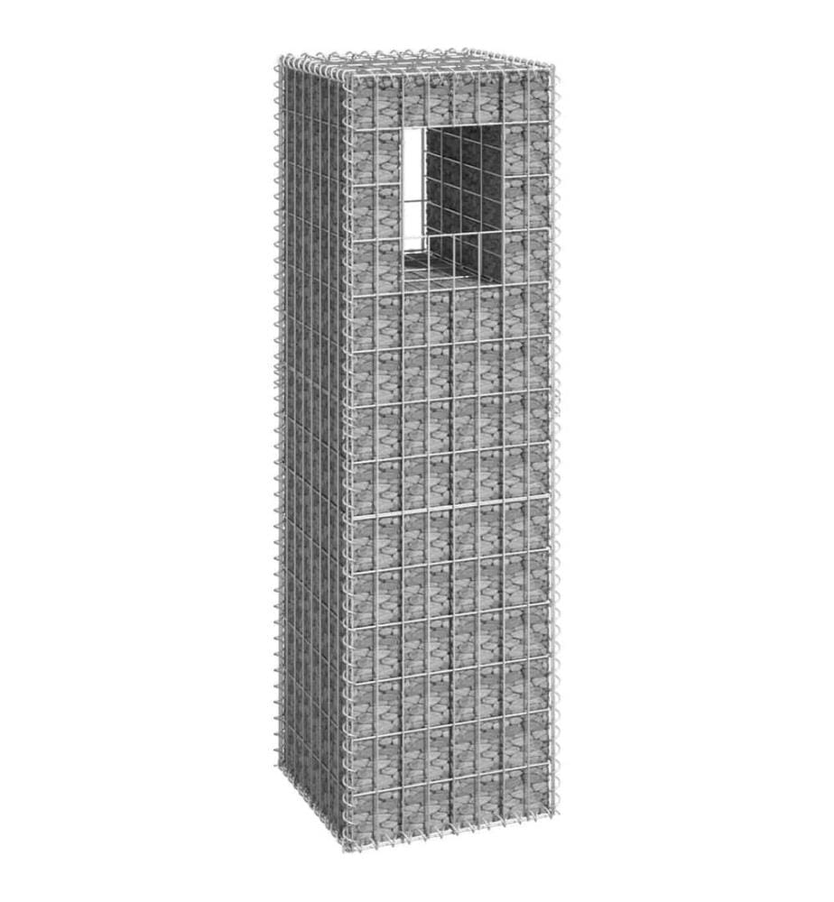 Gabionensäule 40x40x140 cm Eisen