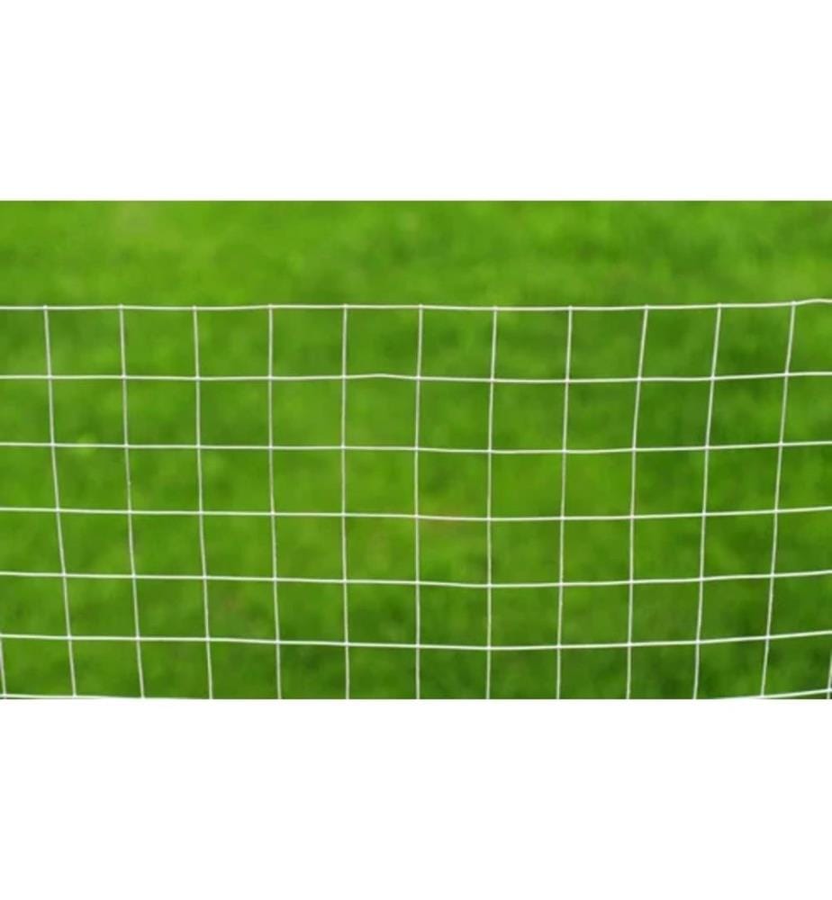 Maschendraht Verzinkter Stahl 10x1 m Silbern