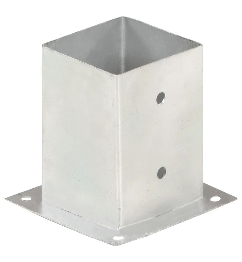 Pfostenanker 4 Stk. Verzinktes Metall 101 mm