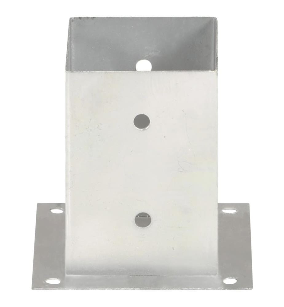 Pfostenanker 4 Stk. Verzinktes Metall 101 mm