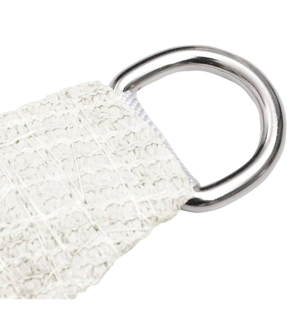 Voile d'ombrage 160 g/m² Blanc 3x5 m PEHD