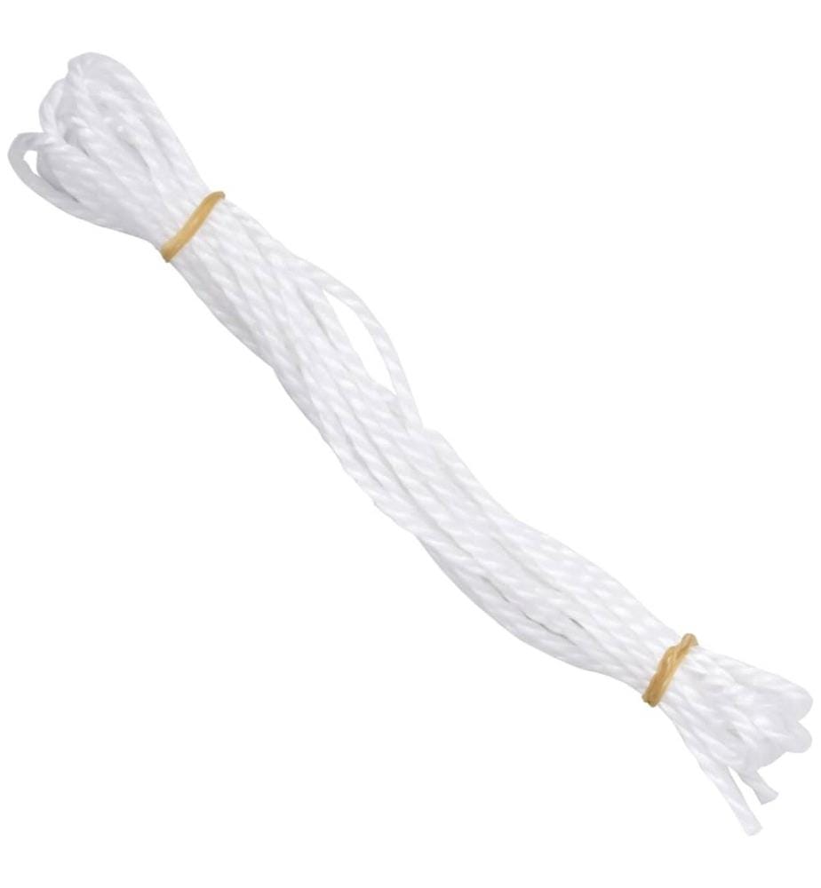 Voile d'ombrage 160 g/m² Blanc 3x5 m PEHD