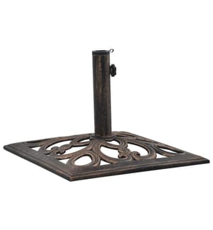 Sonnenschirmständer Bronze 12 kg 49 cm Gusseisen