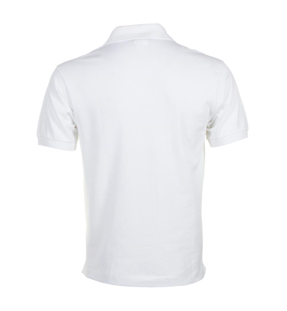 Poloshirt Classic Fit L12.12 aus Piqué-Baumwolle - Weiss