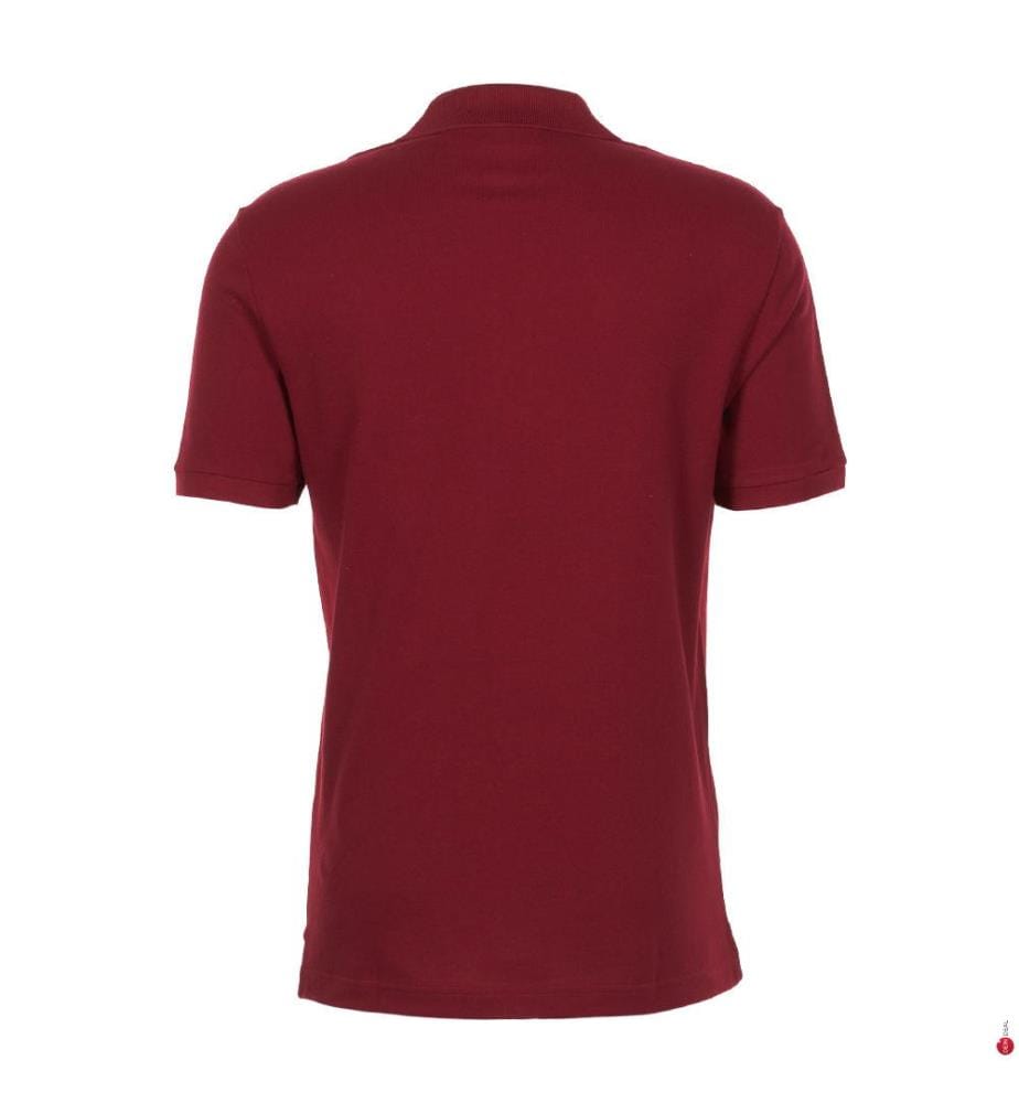Polo Slim Fit gesteppte Baumwolle Herren - Bordeaux