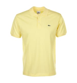Poloshirt Classic Fit L12.12 aus Piqué-Baumwolle - Gelb