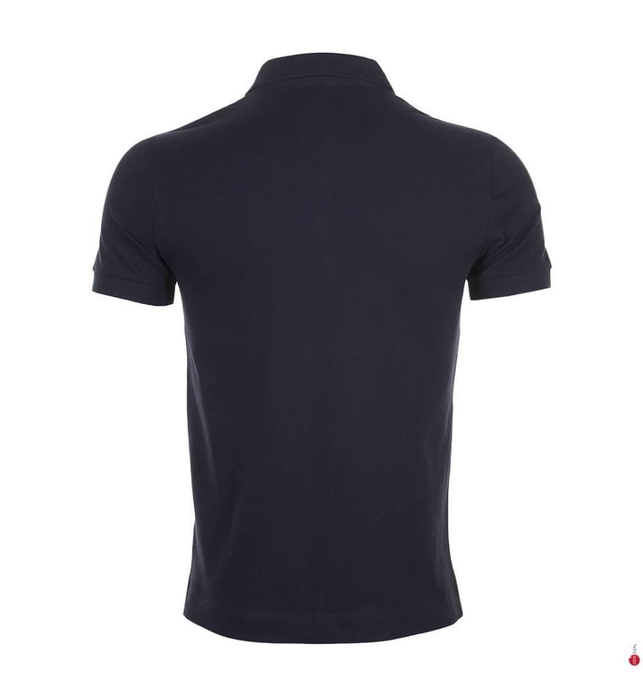 Polo Regular Fit Stretch - Baumwolle - Marine