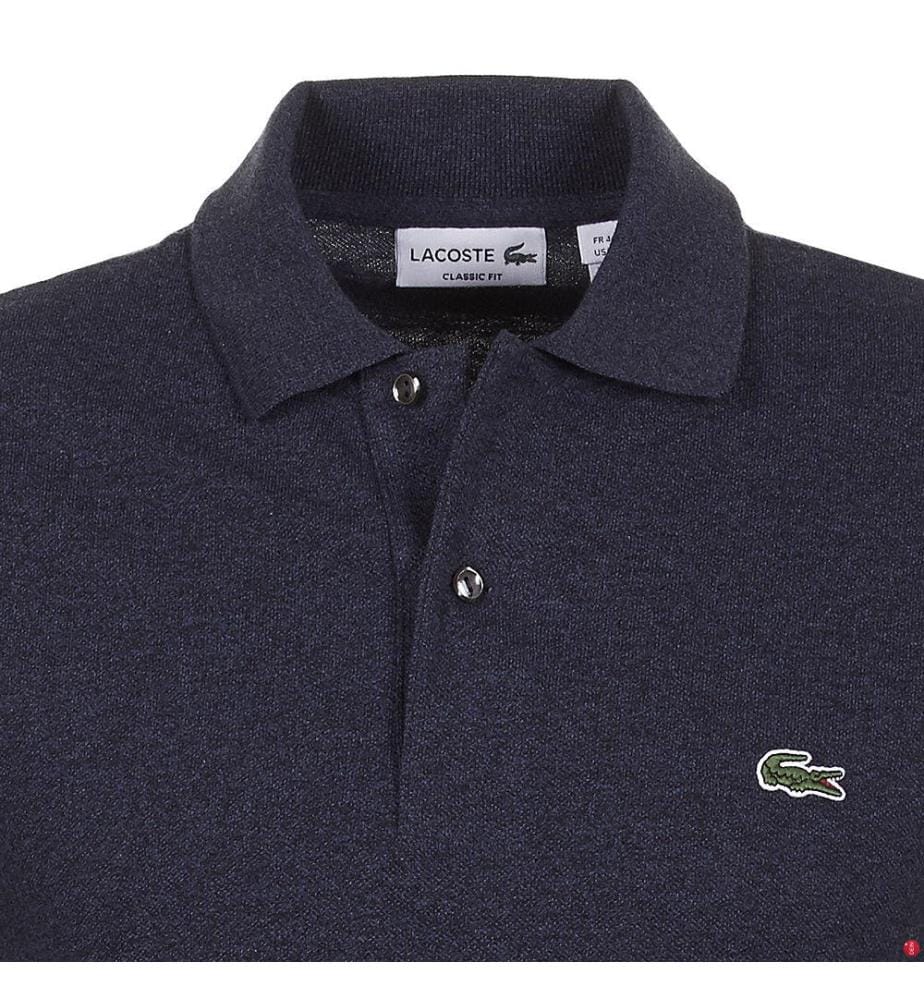 Poloshirt Classic Fit - Marinblau