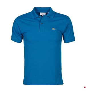 Poloshirt Classic Fit L12.12 aus Piqué-Baumwolle - Blau