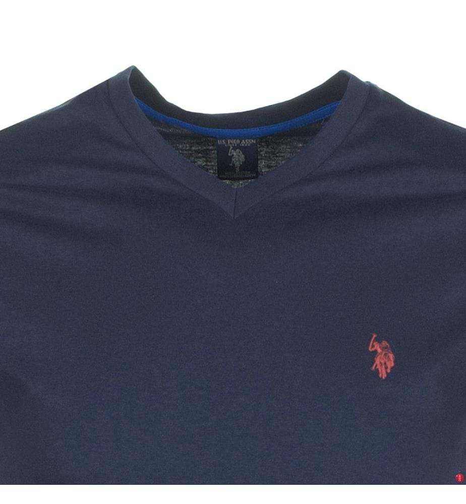 10316 Navy Polo Neck T-Shirt