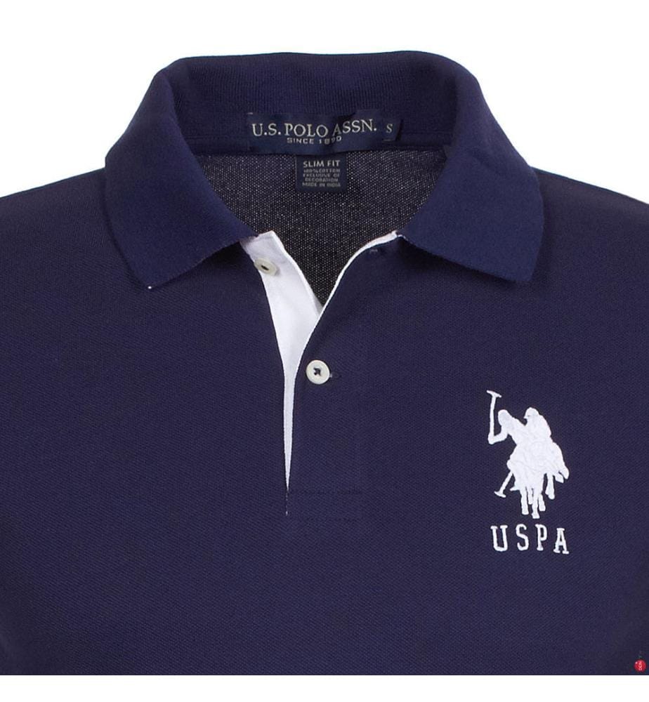 Polo Big Logo - Marine et Blanc