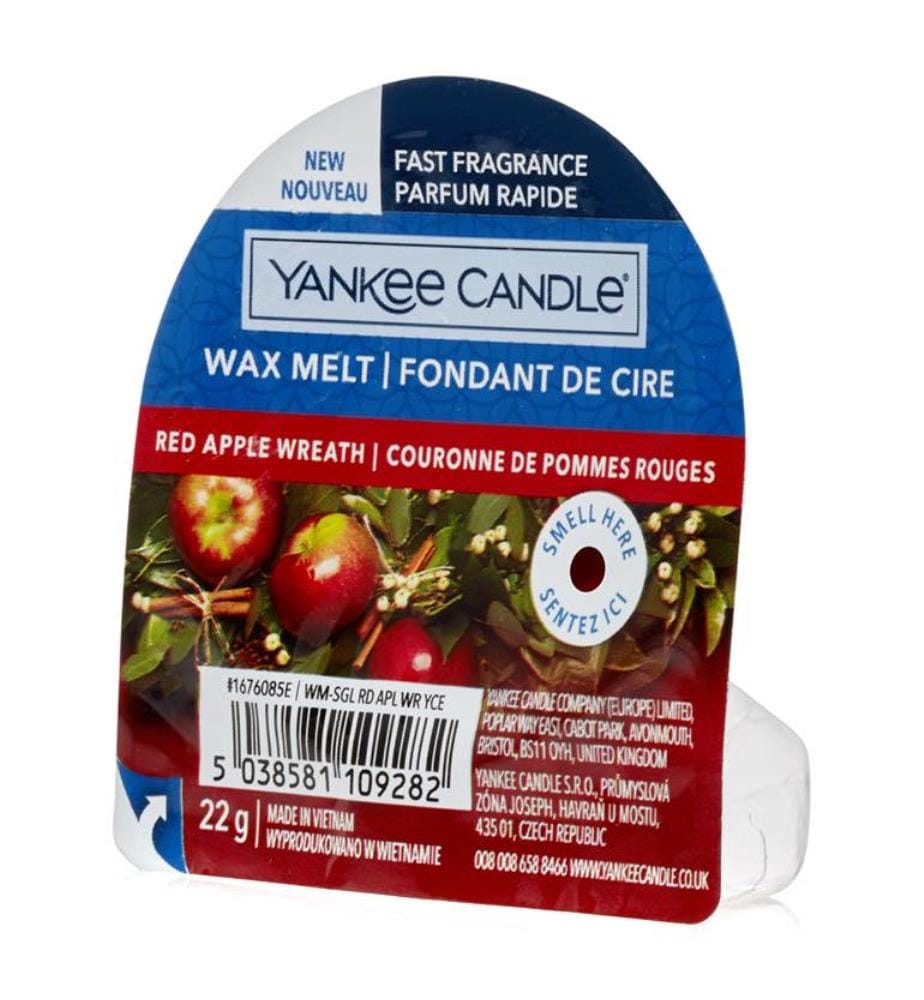 Yankee Candle Melted wax Red apple wreath DeinDeal