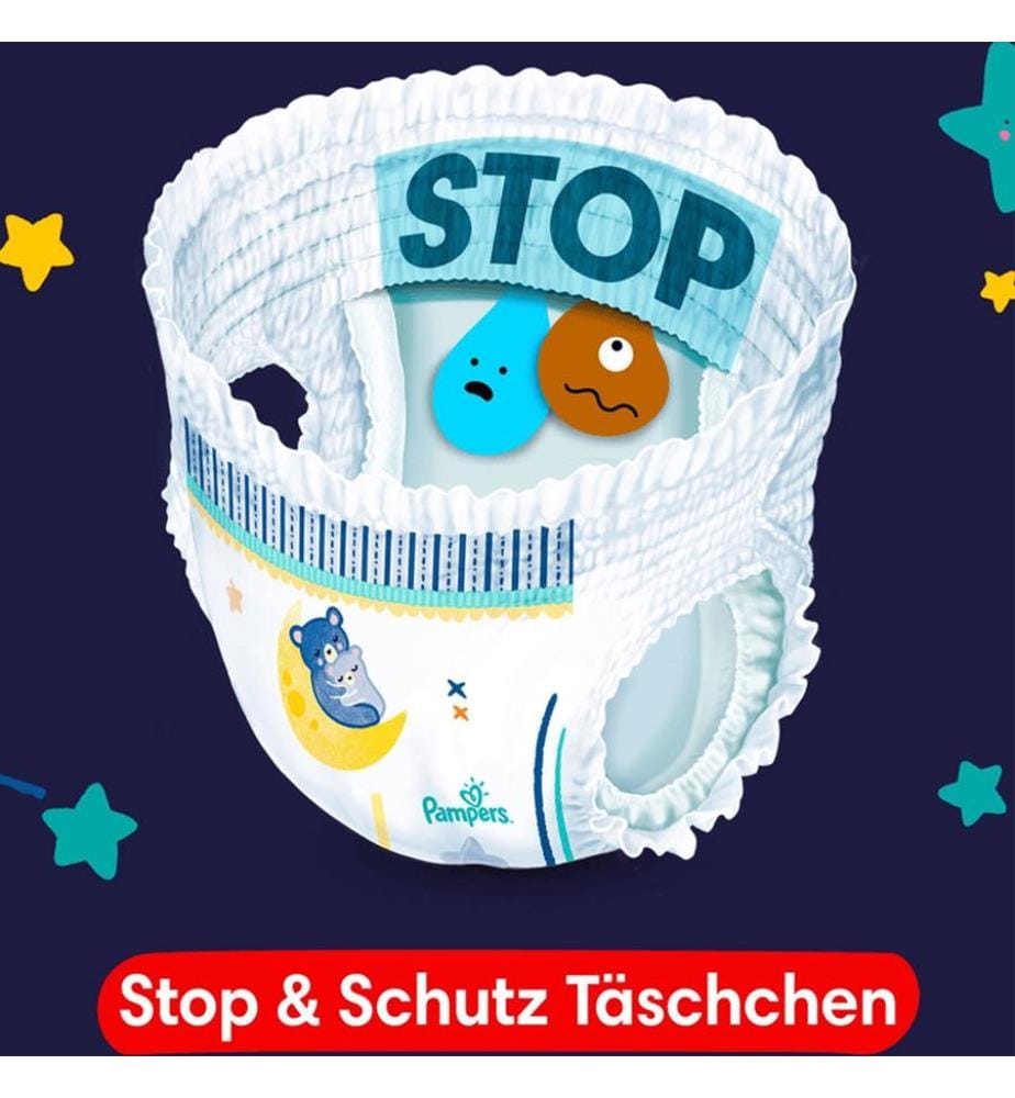 Pampers BabyDry Pants Night Size 4 (915 kg) … DeinDeal