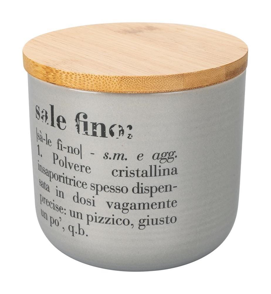 Villa D’Este Hoe Tivoli Victionary Barattolo Caffè C/Coperchio, Grigio, 10,5 X H. 15 C