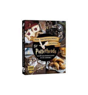 Calendrier de l'Avent Livre de pâtisserie Potterheads 24 projets