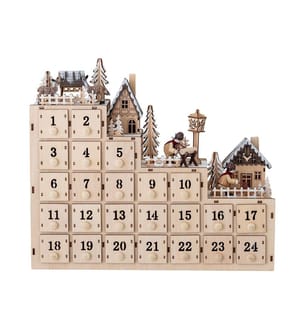 Calendrier de l'Avent Richie 38 x 33 x 10 cm