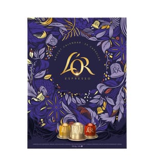 Calendrier de l'Avent avec capsules de café