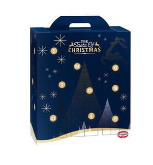 Calendrier de l'Avent Ingrédients de boulangerie & produits de décoration