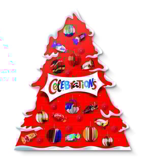 Calendrier de l'Avent Chocolat «Celebrations -» 215 g