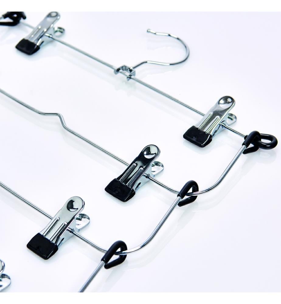 Zeller Multiskirt hanger, chromed metal Argen… DeinDeal