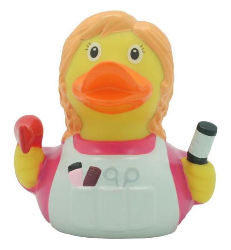 Lilalu Bath duck hairdresser, 7.5 x 8.5cm, bath … DeinDeal