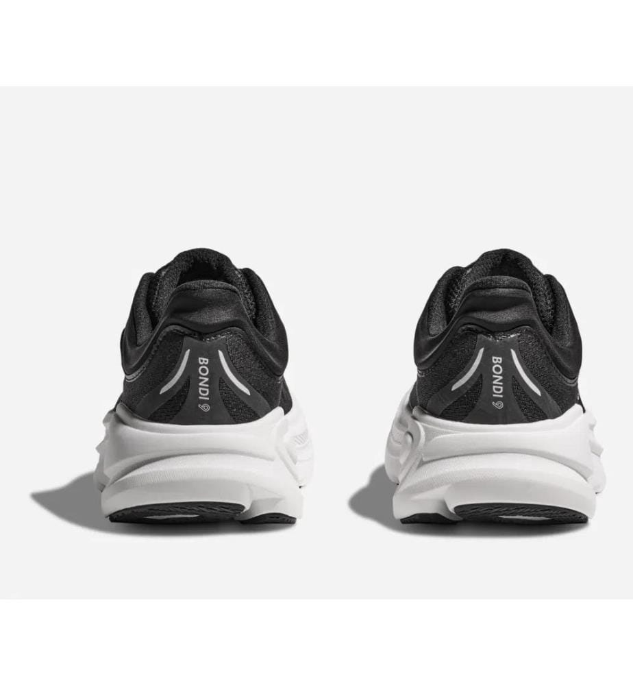 Chaussures de Course à Pied de Course Bondi 9 - Blanc et Noir