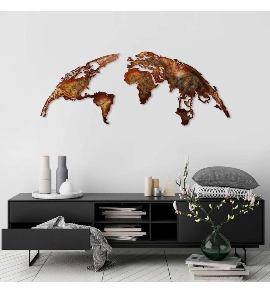 Wallity Decorative Metal Wall Accessory, Multico… | DeinDeal
