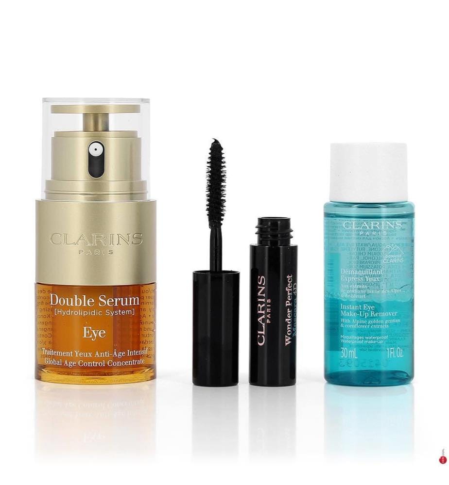 Doppeltes 3-teiliges Eye Serum Set - 20 ml + 30 ml + 3 ml
