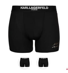 Brief Performance Boxer 3er-Pack - Schwarz