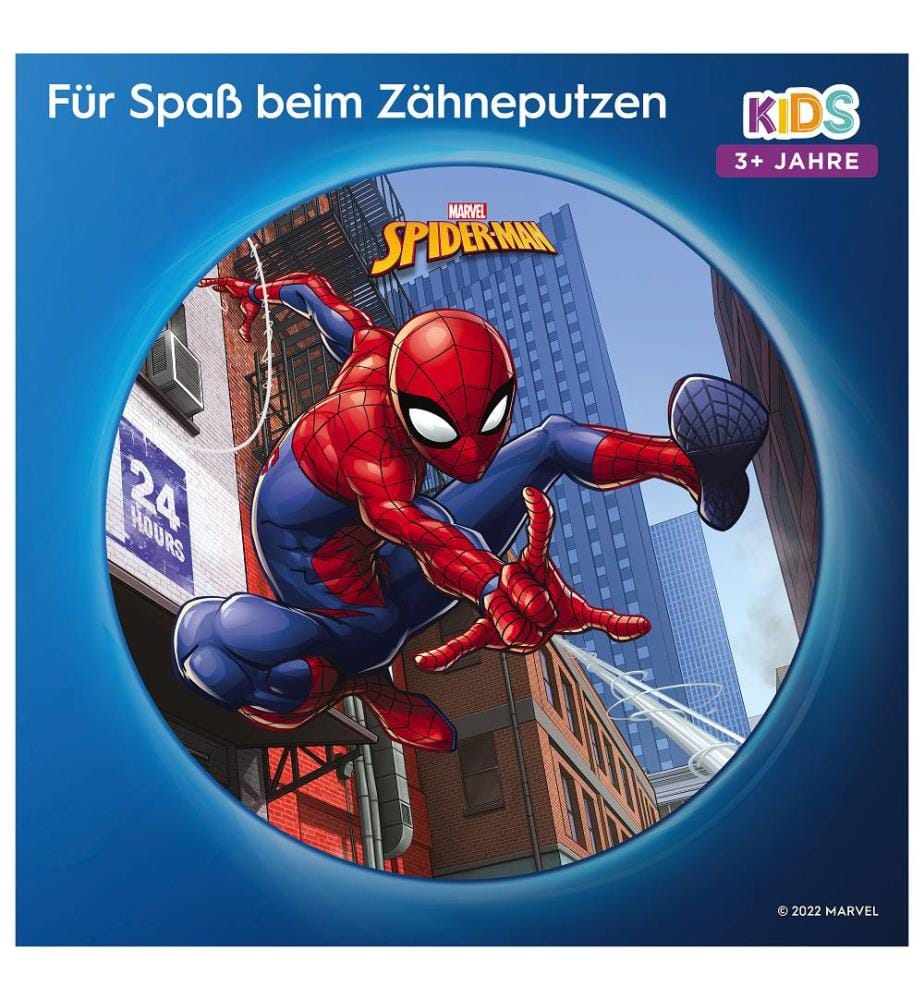 8er-Set Zahnbürstenköpfe Kids Spiderman - White