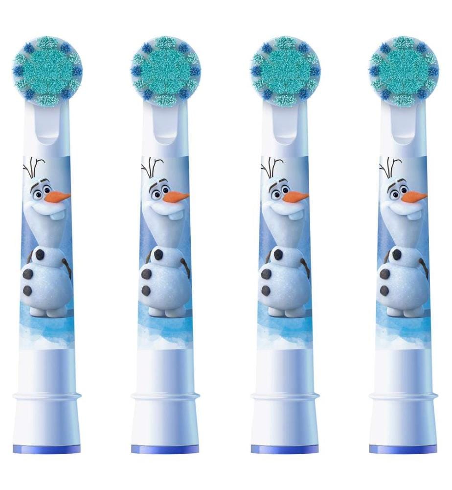Pro Kids 3+ Spiderman/Frozen Zahnbürstenkopf 4er-Set - Weiss