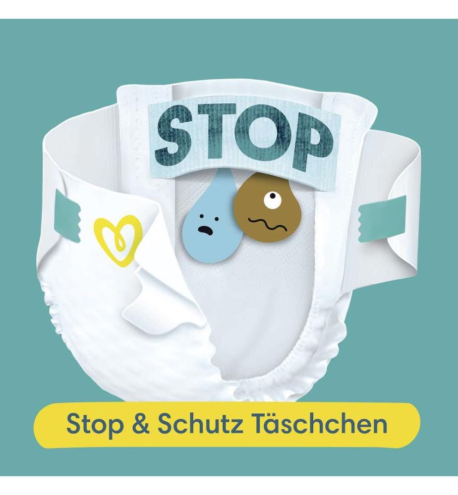 Baby-Dry - Grösse 4 (9-14 kg) - Set mit 204 Windeln