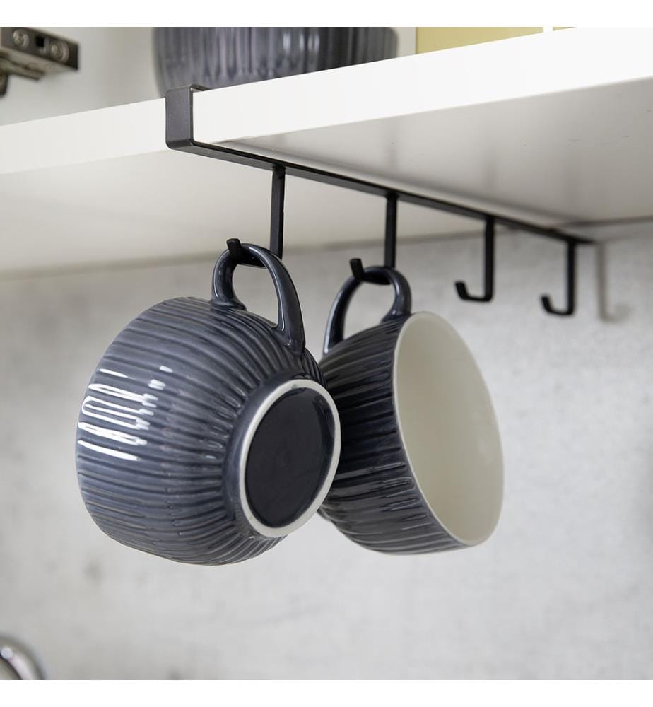 Accroche-tasses pour étagère, 4 tasses