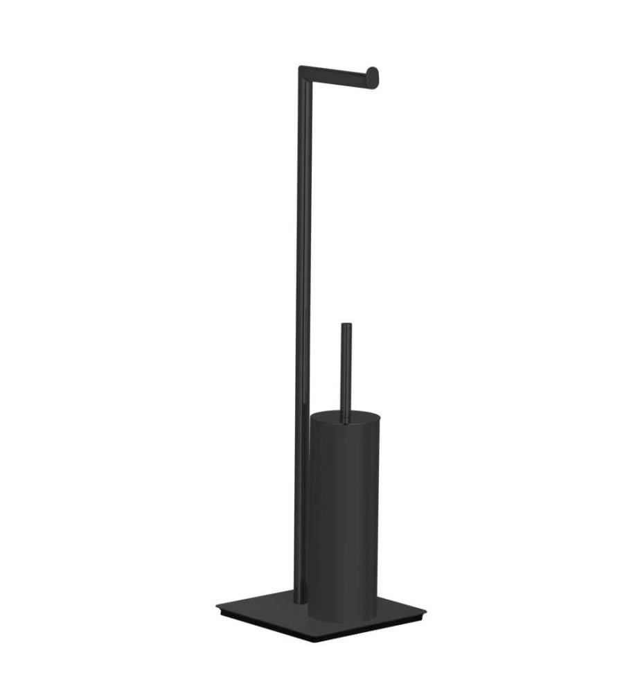 Garniture de WC sur pied Recco - noir