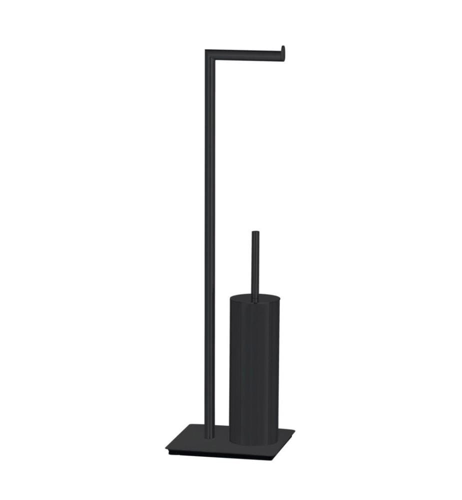 Garniture de WC sur pied Recco - noir