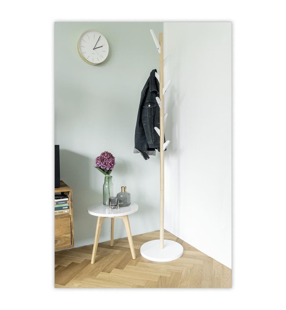 Porte-manteaux 36 x 180 x 36 cm - Brun