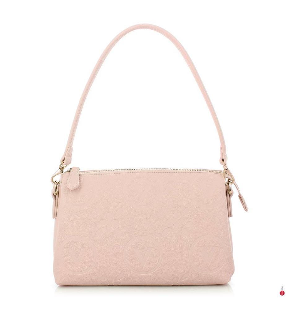 Samba Debossed Convertible Crossbody Bag - Pink