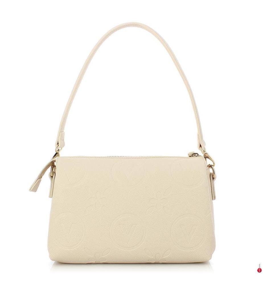 Samba Debossed Convertible Crossbody Bag - White